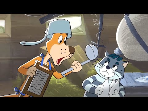 Новое Простоквашино ⚡ Возвращение. Часть 1 ⚡ Прикольные мультики для детей 💚 МультиЛэнд TV