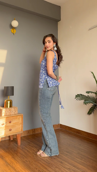 Short Kurtis I am in love with #haul #kurti # kurtihaul #officewear #college #ethnic #jeans #myntra