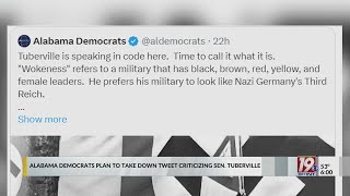 AL Democrats Plan to Take Down Tweet Criticizing Sen. Tuberville | November 29, 2023 | News 19 at 6