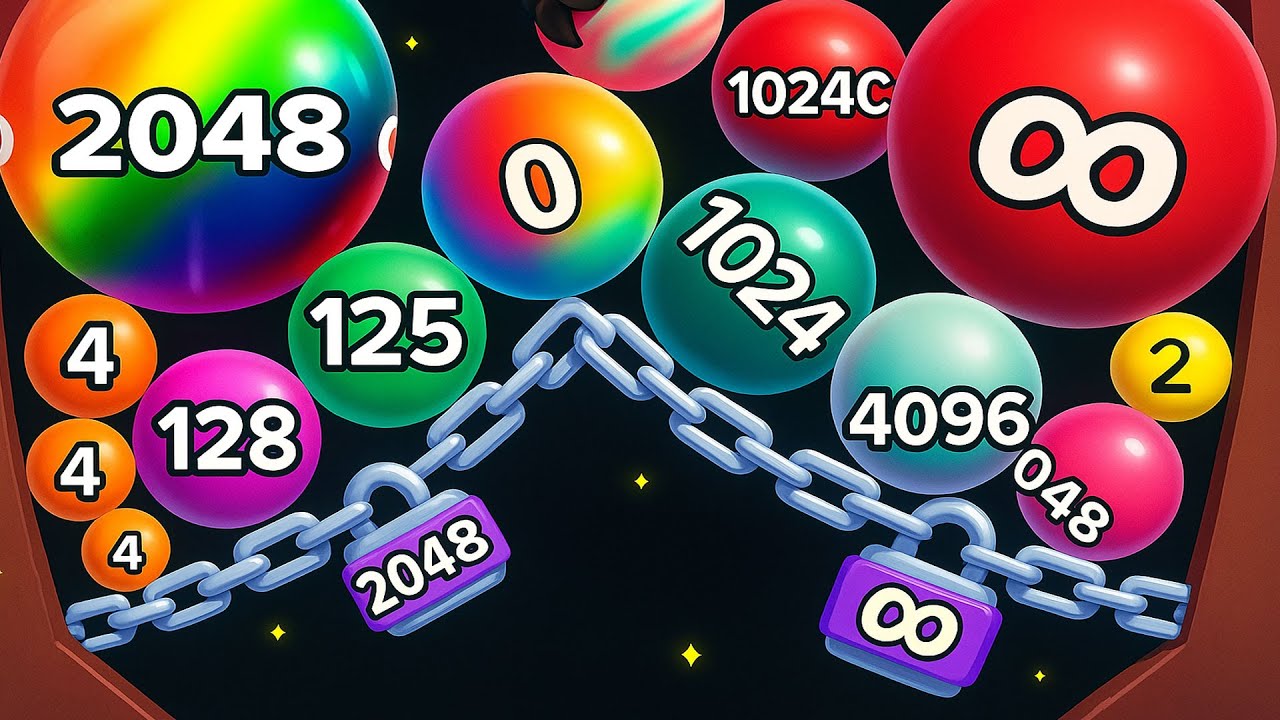 Satisfying Mobile Game🧶 | Ball Run Infinity vs Merge Guys 2048 – NEW