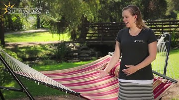 Sunnydaze Quilted Hammock *