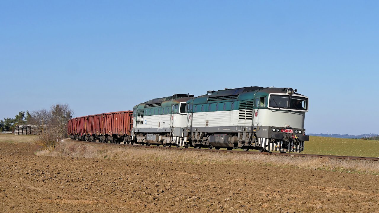 Nákladní fotovlak Křižanov - Studenec 16. 3. 2025