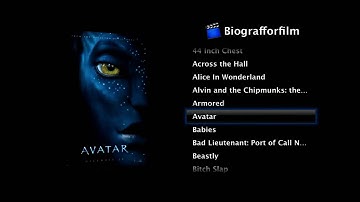 Partly hidden program in mac osx -- Front Row
