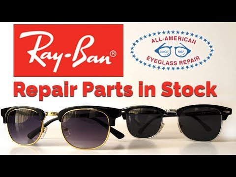 Ray-Ban Repair Parts in Stock - YouTube