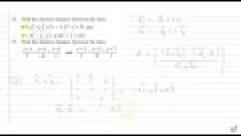 Find the shortest distance between the lines ` - gt r=( hat i+2 hat j+ hat k)+lambda( hat i- hat...