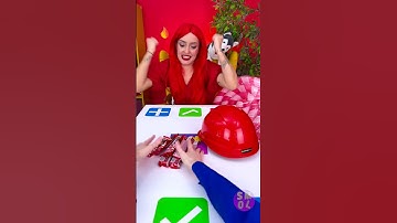 RED FIDGET TOY TRADING GAME 🔴 POP IT!  #shorts #POPIT #TRADING #SMOL