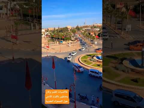 طاكسيات إقليم بركان يحتفلون بالقرار الأممي حول الصحراء المغربية المغرب