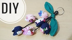 IDE KREATIF DIY - Gantungan Kunci Tulip Dari Kain Perca Katun | Tutorial Keychain | Recycle - Durasi: 15.14. 
