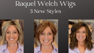 3 New Raquel Welch Wigs  On sale this weekend! Black Tie Chic, Born to Shine, Big Spender