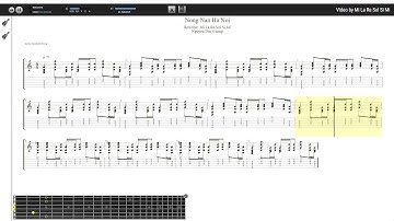 Nồng Nàn Hà Nội - Nguyễn Đức Cường (tab guitar Haketu)