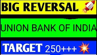 UNION BANK OF INDIA SHARE LATEST NEWS TODAY/UNION BANK SHARE TARGET/UNION BANK SHARE ANALYSIS