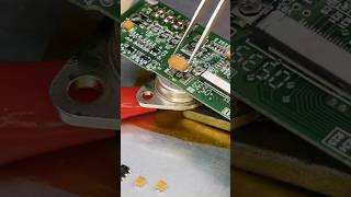 👉 Soldering SMD components with a homemade transistor soldering table 😳