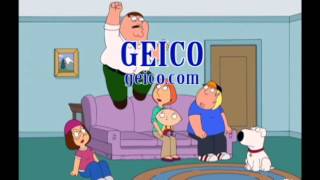 Family Guy Geico Commercial