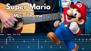 Super Mario Bros Main Theme Guitar