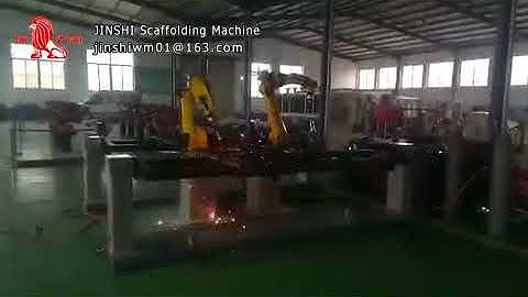 Frame Scaffolding with 2m welding robot / motoman