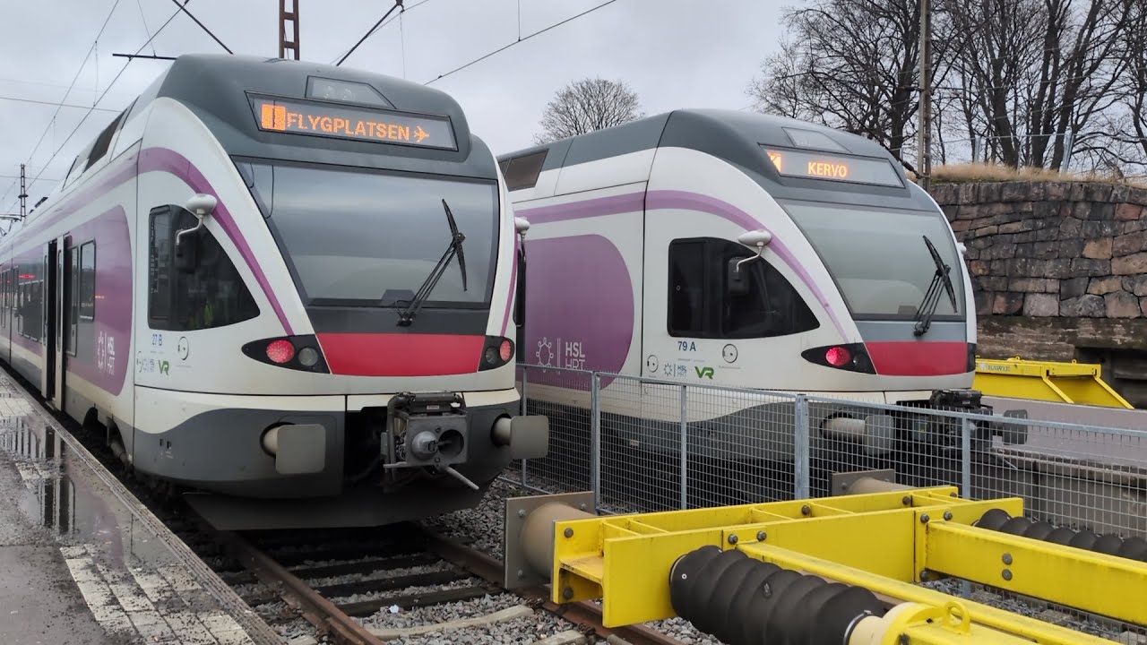 Helsinki Commuter Train Ride | Helsinki Main Station - Käpylä