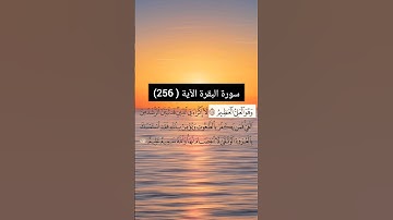 سورة البقرة الآية (256) | القارئ الشيخ: سعد الغامدي