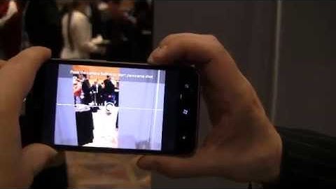 CES 2012: HTC Titan II Windows Phone Demo