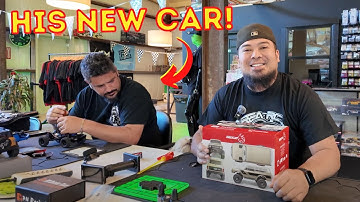 A FRIEND LET ME REVIEW HIS BRAND NEW RC CAR! | Redcat Ascent 18 International Scout II
