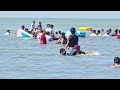 Kuakata SeaBeach swimming training viral video 🏄‍♂️⛱️🔥 #beach #trending #swimming #explorenow #viral