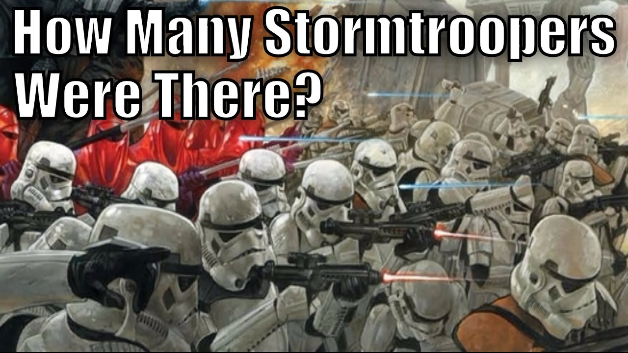 How Many Stormtroopers Did The Empire Have? - Star Wars Explained