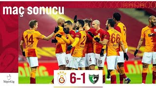 Galatasaray 6-1 Denizlispor Maç Özeti