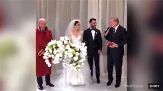 Hurbaşkanı Erdoğan Alişanın Nikah Şahidi