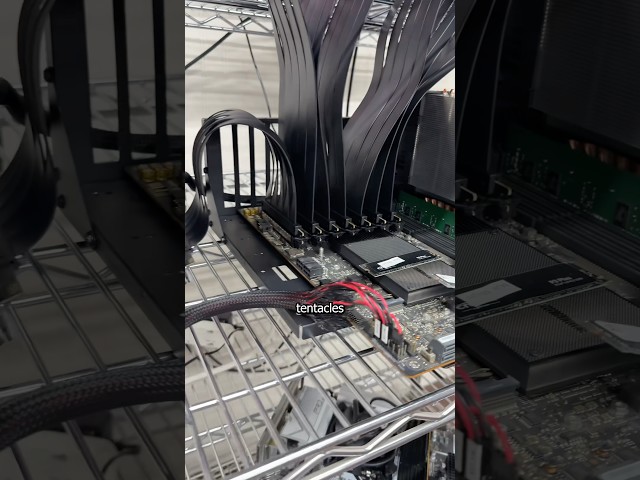 I Built a PC Worth $26,000 to Save Old Tech From The TRASH! #tech #technology #computer #shorts #pc Video Thumbnail