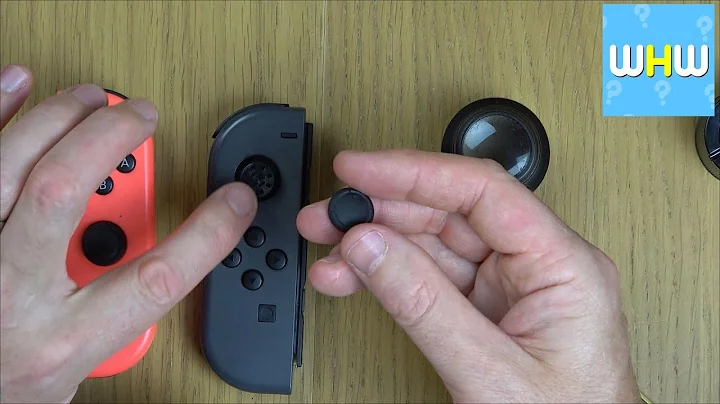 How to REFIT Nintendo Joy Con Rubber CAP that has been Pulled Off