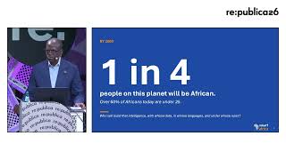 re:publica 26: Lacina Koné – Writing Our Own History: The Path to Africa’s Digital Sovereignty