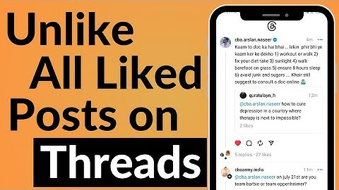 How to Unlike All Liked Threads on Instagram Threads in One Click (2023) | Instagram Threads