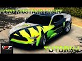 How to make a ford mustang monster livery (REQUESTED)| Car Parking multiplayer