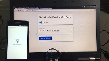 Turn the BBC micro:bit into a Physical Web Beacon and Change the URL Link Dynamically