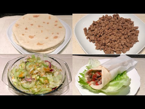 Video: Kupika Shawarma Katika Mkate Wa Pita