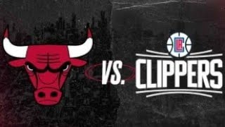 CHICAGO BULLS vs LA CLIPPERS 4th Quarter