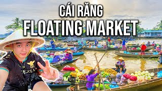 Vietnam Floating Market Food Tour | Cai Rang Mekong River Delta