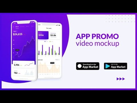 Download Mobile App Promo Video Mockup | After Effects template - YouTube