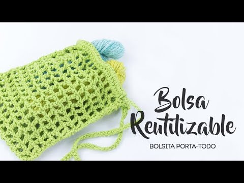 bolsita de ganchillo para los garbanzos del cocido  Bolsos de ganchillo,  Joyas de ganchillo, Ganchillo