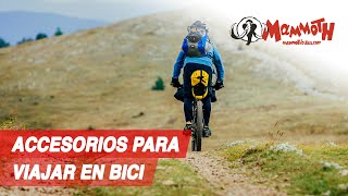 Los mejores accesorios para viajar en bicicleta