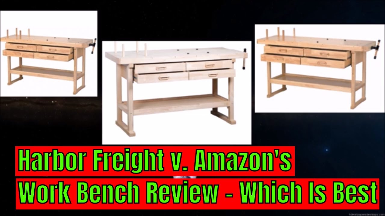 Amazon v Harbor Freight Work Bench Review - YouTube