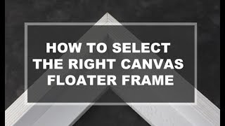 Pixy Canvas 30x40 Floater Frame for 1.5 Deep Canvas Paintings, Wood Panels & Stretched Canvas Boards. 4 Colors Available (Black, 30 x 40)