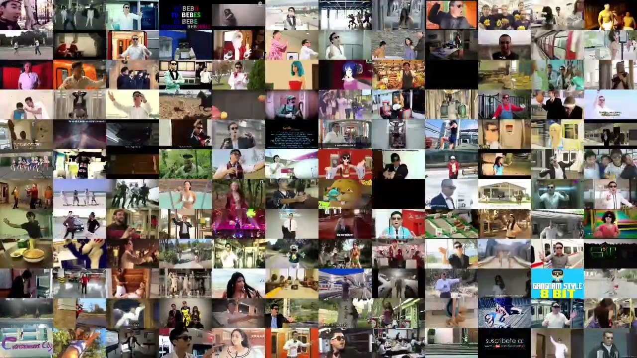 144 Gangnam Style Parody