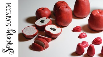 Making Cold Process Soap Dough RED by Sorcery Soap™