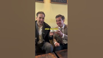 Người 🇪🇸 lần đầu thử cà phê trứng 🇻🇳 | Will in Vietnam | #Shorts