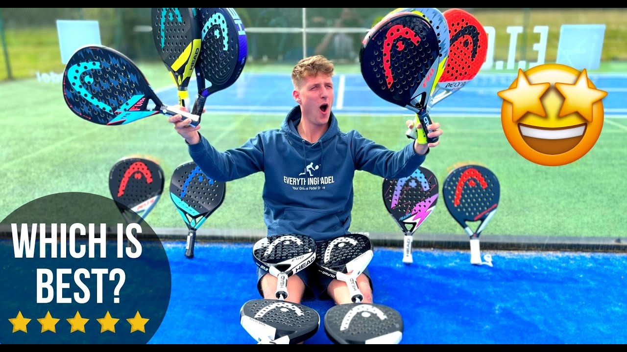 surco Anual Mentalmente BEST Head Padel Rackets 2022! - YouTube