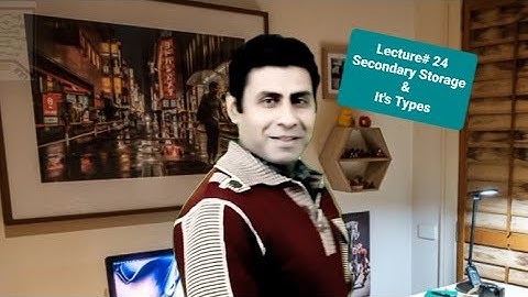 Computer Basics | Secondary Storage & It