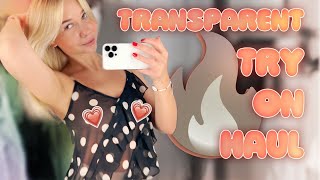 DO NOT WATCH my new TRANSPARENT tops 😱 Emily Lu 😳 Fitting room