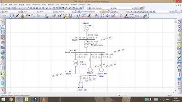 Load flow analysis in ETAP16.(Simple SLD)