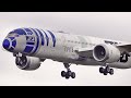 Aviation Frankfurt | WINTER: CloseUp QF 787, StarWars, A350, SU 777, LH A340 | Planespotting