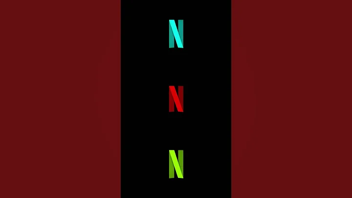 NETFLIX IN 3 DIFFERENT COLORS INVERTED EFFECTS INTRO #shorts